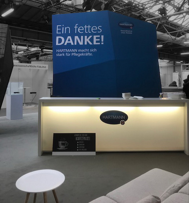 Hartmann Group Deutscher Pflegetag Hartmann-Messestand