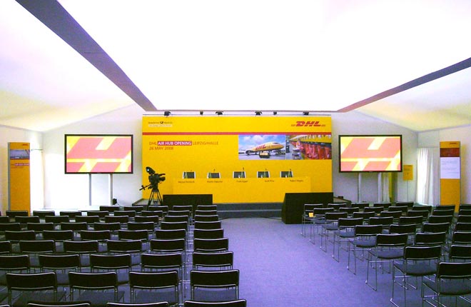 Deutsche Post AG Eröffnung DHL Hub Leipzig