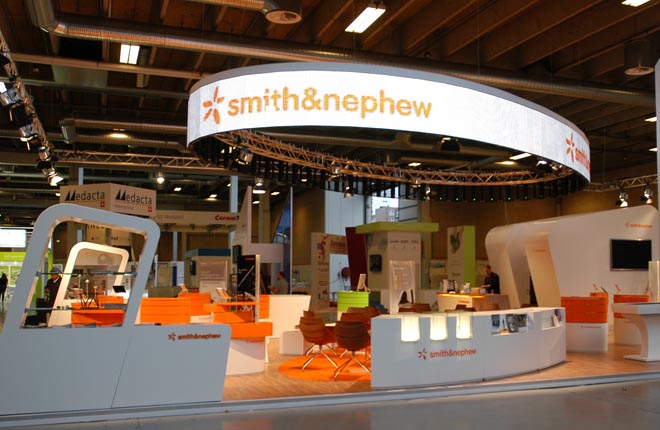 Smith & Nephew Messestand Kopenhagen