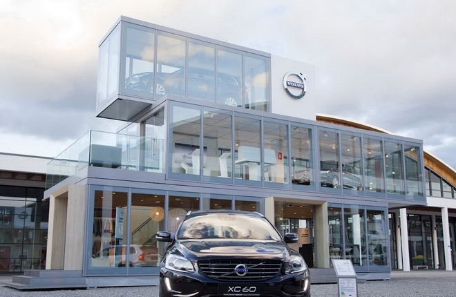 Volvo Roadshow Modulbau Volvo