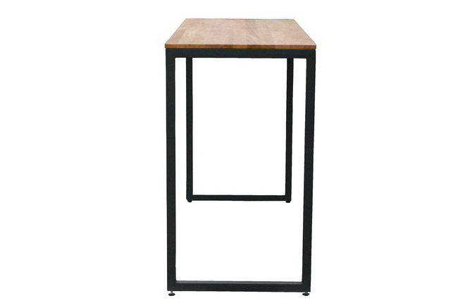 Stehtisch Eiche- Stahl anthrazit 185er