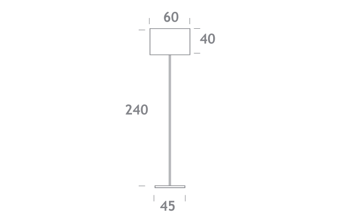 Wegweisständer groß