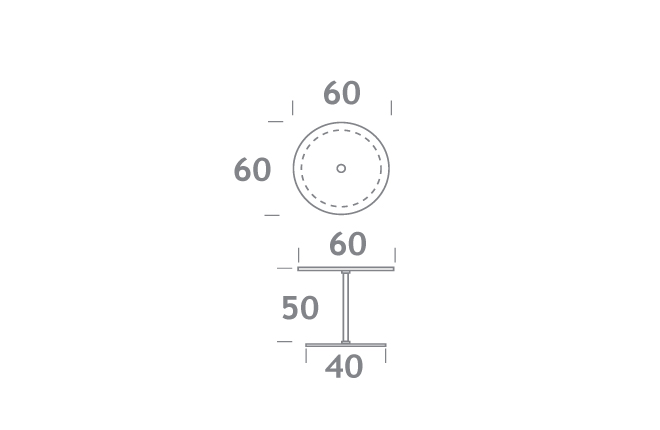 Beistelltisch weiß System2