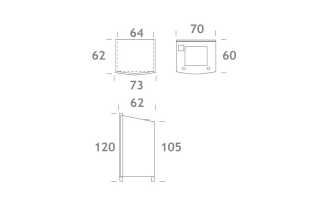 Rednerpult Acrylglas hinterleuchtet