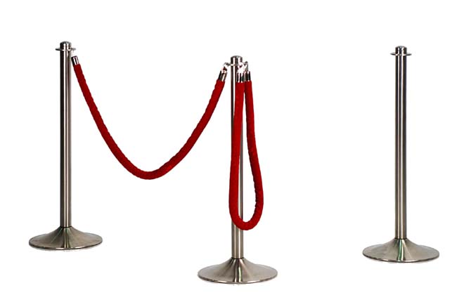 Absperrständer Edelstahl
