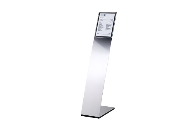 Infoständer Alu A4 Nr.2