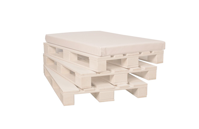 Sitzinsel -Palette- weiß